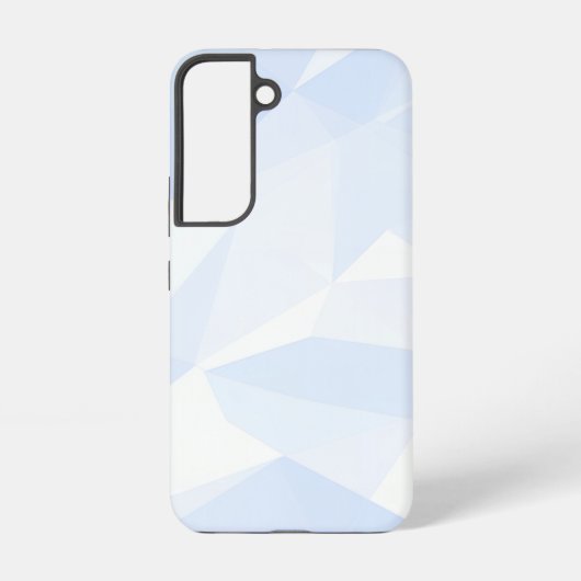 Coque Samsung Galaxy Light Blue Polygon Geometric (Verso)