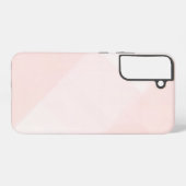 Coque Samsung Galaxy Light Pink Geometric Minimal iPhone Case (Verso Horizontal)
