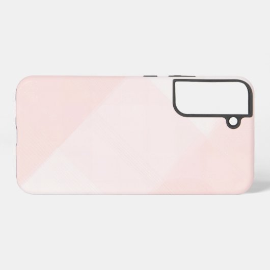 Coque Samsung Galaxy Light Pink Geometric Minimal iPhone Case (Verso Horizontal)