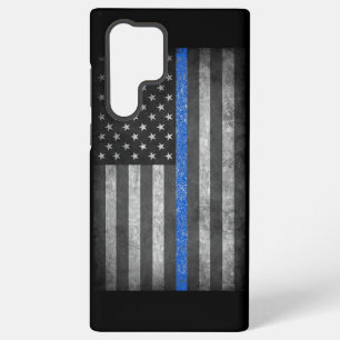 Coque Samsung Galaxy Ligne bleue mince