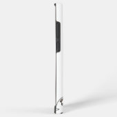 Coque Samsung Galaxy Ligne Giraffe moderne Art Nom Blanc (Côté droit)