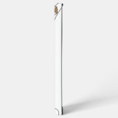 Coque Samsung Galaxy Ligne Giraffe moderne Art Nom Blanc (Côté gauche)