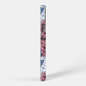 Coque Samsung Galaxy Lilac en rose et bleu (Côté droit)