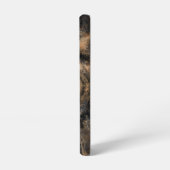 Coque Samsung Galaxy Lion aux yeux verts (Côté gauche)