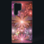 Coque Samsung Galaxy Lit De Fleurs Coloré brillant Abstrait Fractage Ar<br><div class="desc">Un lit de fleurs d'imaginaire brillantes,  des oeuvres d'art florales lumineuses uniques. Conception pour votre Samsung Galaxy S22 Ultra coque et plus encore.</div>