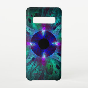 Coque Samsung Galaxy S10 L'Oeil Abstrait brillant