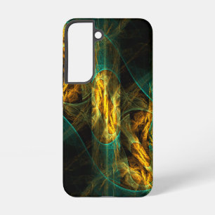 Coque Samsung Galaxy L'Œil de la jungle Art abstrait