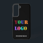 Coque Samsung Galaxy Logo de l'entreprise personnalisée Texte Modèle d'<br><div class="desc">Couleurs et polices personnalisées - Concevez vos propres coques ou coques iphone Samsung Galaxy personnalisés avec logo de l'entreprise et site Web ou texte personnalisé Affaires promotionnelles Dossier téléphonique / Cadeau- Ajouter votre logo / image et texte / Information - Redimensionnez et déplacez ou ajoutez des éléments / texte avec...</div>