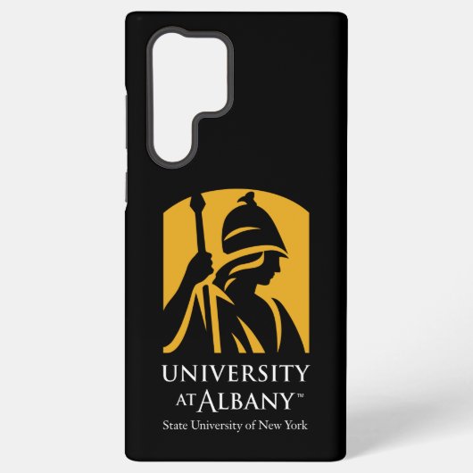 Coque Samsung Galaxy Logo de l'Université d'Albany (Verso)