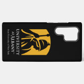 Coque Samsung Galaxy Logo de l'Université d'Albany (Verso Horizontal)