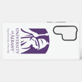 Coque Samsung Galaxy Logo de l'Université d'Albany (Verso Horizontal)