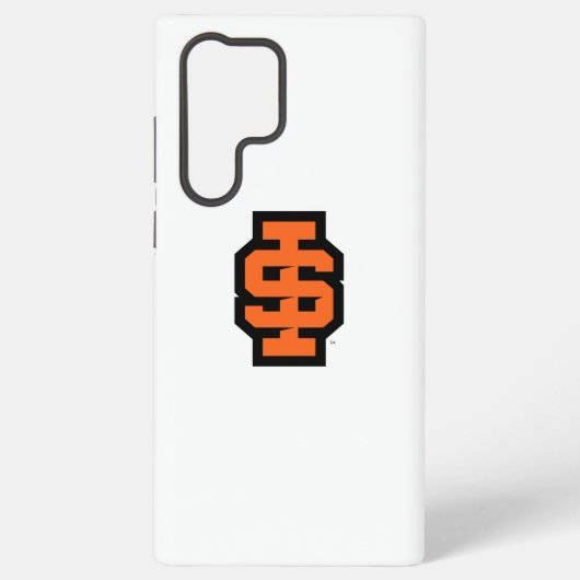 Coque Samsung Galaxy Logo de l'Université d'État de l'Idaho (Verso)