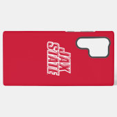 Coque Samsung Galaxy Logo d'état de Jacksonville State University JAX S (Verso Horizontal)