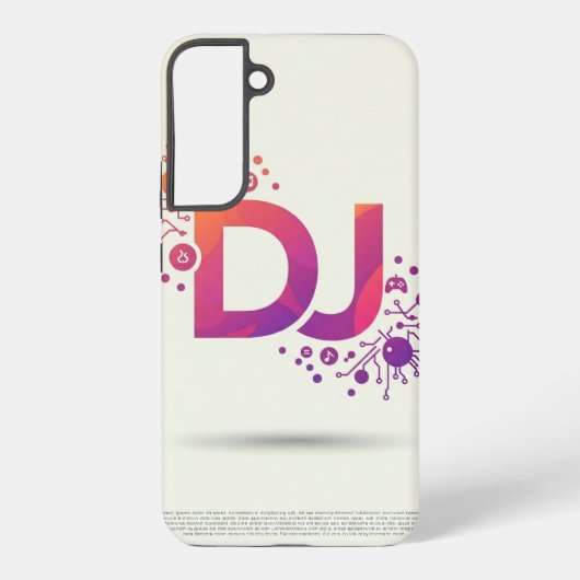 Coque Samsung Galaxy Logo DJ Fusion Galaxy S22 Plus Coque (Verso)