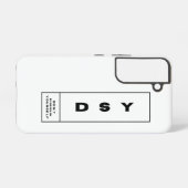COQUE SAMSUNG GALAXY LOGO DSY UN (Verso Horizontal)