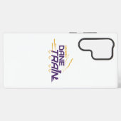 Coque Samsung Galaxy Logo du train UAlbany Dane (Verso Horizontal)