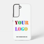 Coque Samsung Galaxy Logo Entreprise Personnalisée Texte Votre Cadeau E (Verso)