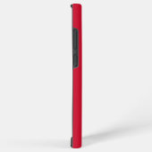 Coque Samsung Galaxy Logo rouge de Jacksonville State University Gameco (Côté droit)