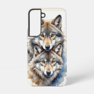 Coque Samsung Galaxy Loup Loups Faune Animalier Nature 