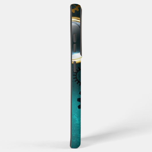 Coque Samsung Galaxy Loupe en style Steampunk (Côté droit)