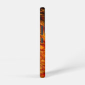 Coque Samsung Galaxy Louvre rouge dragon (Côté droit)