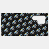 Coque Samsung Galaxy Luciole (noir) - Étui Samsung (Verso Horizontal)