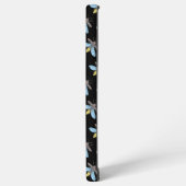 Coque Samsung Galaxy Luciole (noir) - Étui Samsung (Côté gauche)