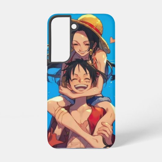 Coque Samsung Galaxy Luffy & Boa Hancock Valentine Phone Case (Verso)