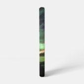 Coque Samsung Galaxy Lumières du nord vertes (Côté gauche)