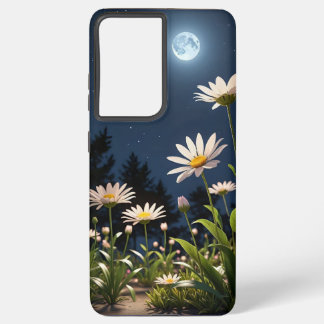 COQUE SAMSUNG GALAXY LUNE ET FLEURS