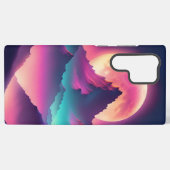 Coque Samsung Galaxy lune se levant (Verso Horizontal)