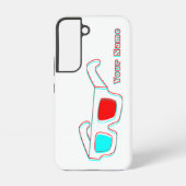 Coque Samsung Galaxy Lunettes 3D - (Verso)