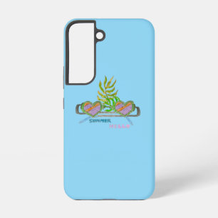 Coque Samsung Galaxy Lunettes de soleil vacances d'été