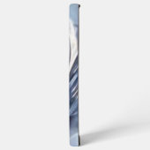 Coque Samsung Galaxy Luxueux Argent (Côté gauche)