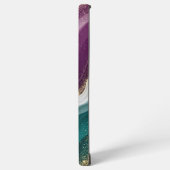 Coque Samsung Galaxy Luxury Gold Glitter Marble Pattern (Côté gauche)