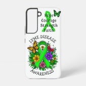 Coque Samsung Galaxy Lyme Disease Awareness Ribbon (Verso)