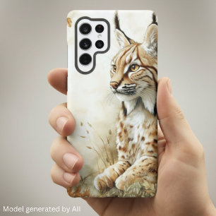 Coque Samsung Galaxy Lynx de la forêt sauvage Nature