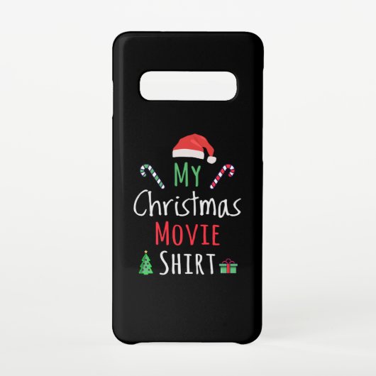 Coque Samsung Galaxy Ma chemise de cinéma de Noël (Dos)