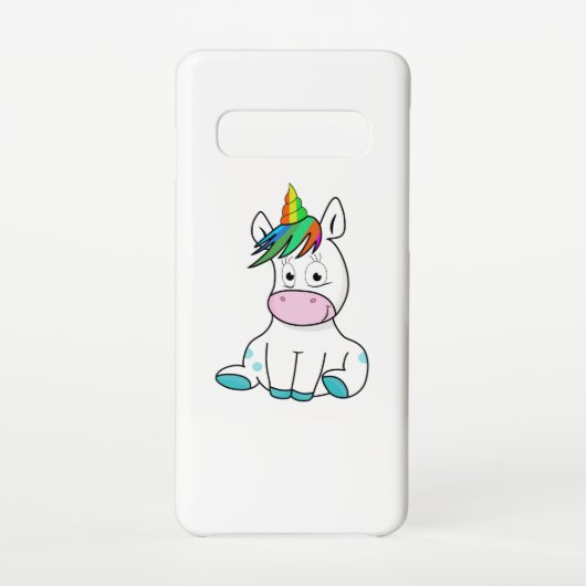 Coque Samsung Galaxy Ma petite licorne mignonne (Dos)