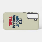 Coque Samsung Galaxy Madame la Présidente Élection 2024 Vote démocrate  (Verso Horizontal)