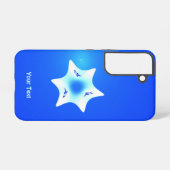 Coque Samsung Galaxy Magen Lavan (Étoile blanche) (Verso Horizontal)