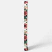 Coque Samsung Galaxy Magie des fleurs boho - dans des nuances de vert e (Côté gauche)
