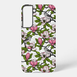 Coque Samsung Galaxy Magnolia en floraison et tireur