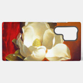 Coque Samsung Galaxy Magnolia sur Red Velvet Martin Johnson Heade (Verso Horizontal)