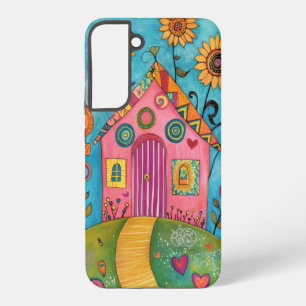 Coque Samsung Galaxy Maison d'art populaire fantaisiste