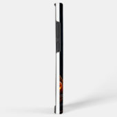 COQUE SAMSUNG GALAXY MAISON HANTÉE ÉPOUVANTABLE ORANGE ET NOIRE (Côté droit)