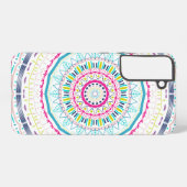 Coque Samsung Galaxy mandala coloré (Verso Horizontal)