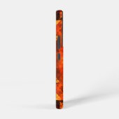Coque Samsung Galaxy Mandala d'art abstrait de feu de bénédiction (Côté droit)
