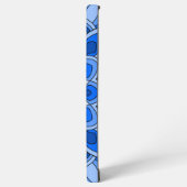 Coque Samsung Galaxy Mandala en bleu (Côté gauche)