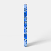 Coque Samsung Galaxy Mandala en bleu (Côté gauche)